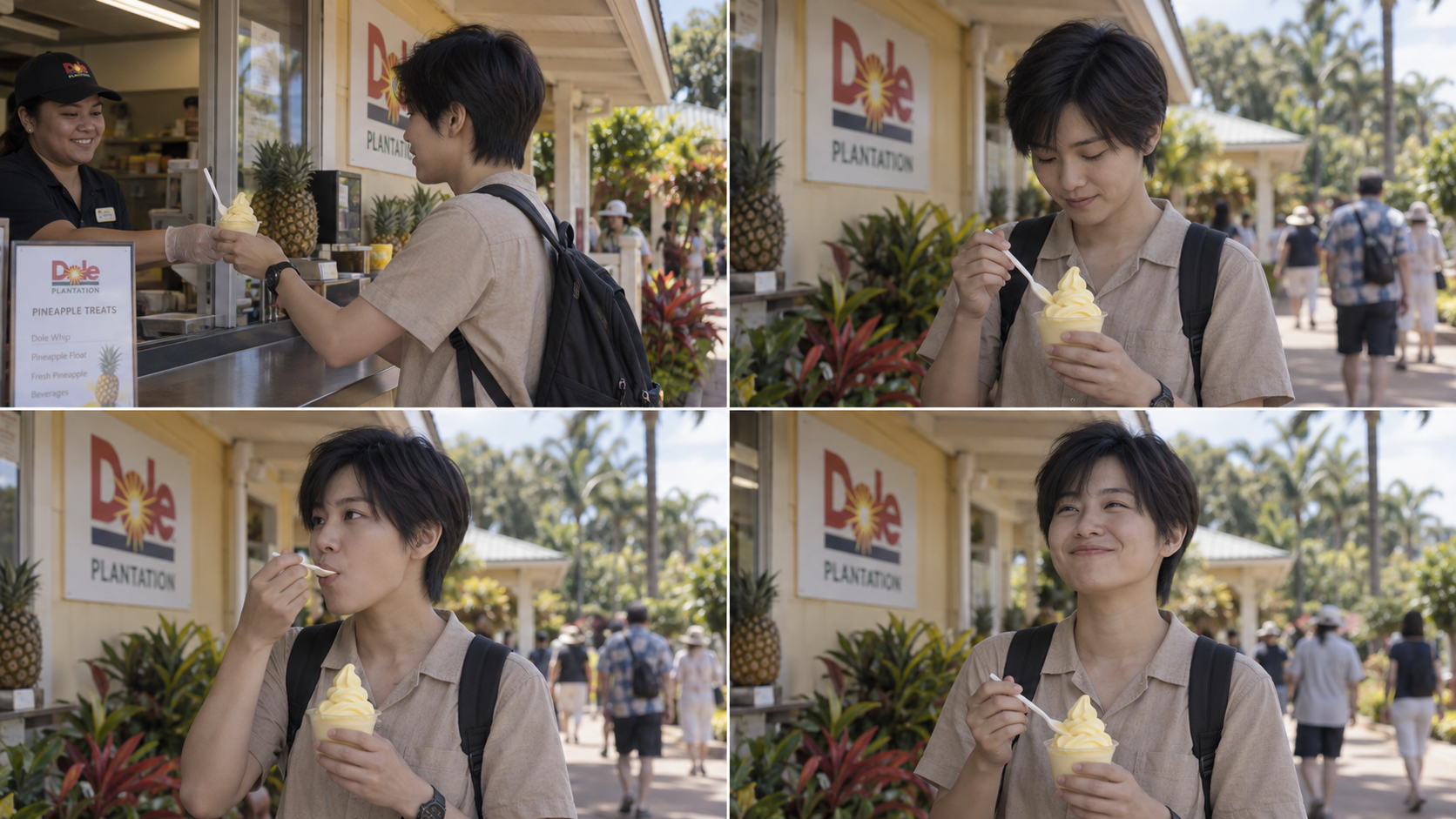 分镜 13 · Dole Whip 的笑脸